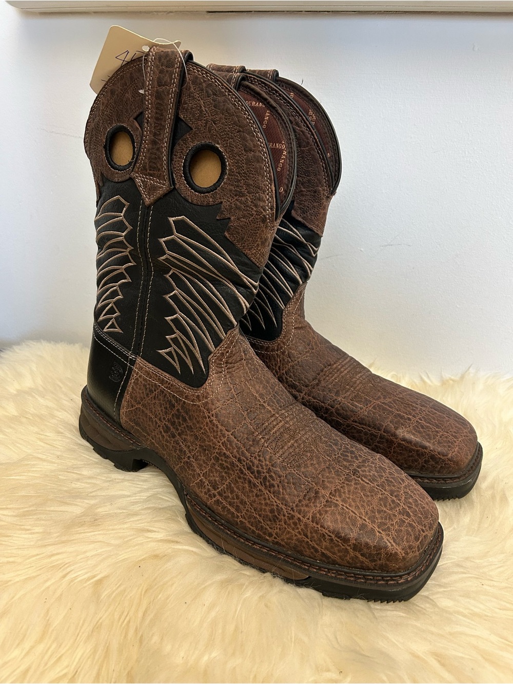 Durango Maverick waterproof steel toe boots size11.5W
